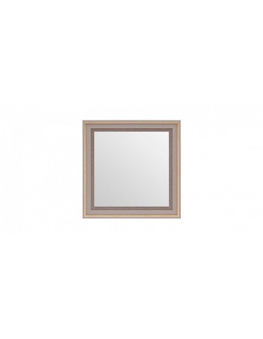 Miroir déco avec cadre Hector Square gris / or pâle, l60xH60 cm Comparez et commandez 