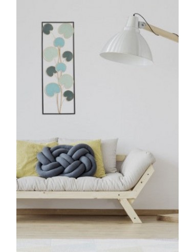 Décoration murale en métal Alle A Multicolor, l30xA1.5xH88.5 cm de la marque