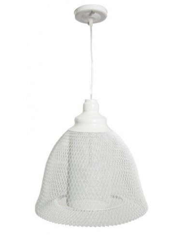 Lustre Net-A Soffi Blanc, Ø31xH33 cm destockage