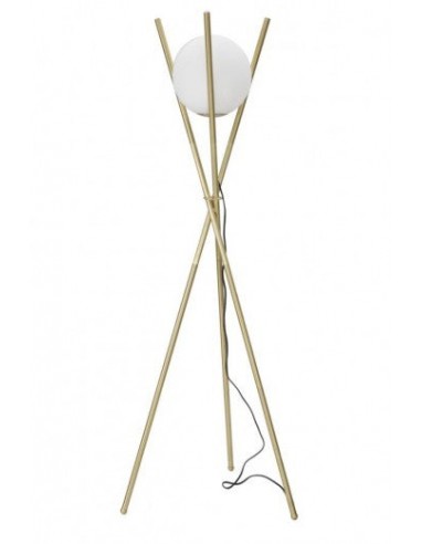 Lampe Glamy X Or / Blanc, Ø55xH155 cm les ligaments