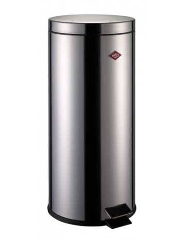 Poubelle à pédale, Tetra Bin Chrome, 30L, Ø29,5xH67,5 cm Dans la société mordern