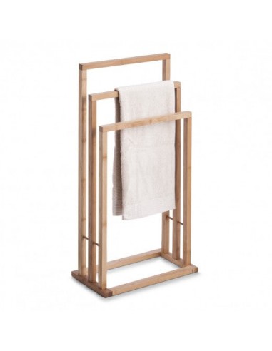 Porte serviette de salle de bain, Bambou, l42xA24xH81,5 cm 2024