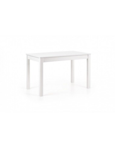 Table Ksawery Blanc aggloméré et MDF, L120xl68xH76 cm JUSQU'A -70%! 