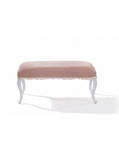 Banc rembourré en tissu et pieds en bois Dream Salmon, l92xA43xH45 cm une grave pollution 