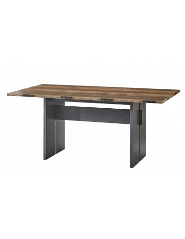 Table Chelsea naturel / aggloméré graphite et MDF, L180xl90xH76 cm acheter en ligne