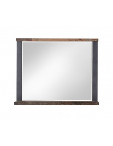 Miroir décoratif Chelsea Large Naturel / Graphite, l94xH75 cm l'achat 