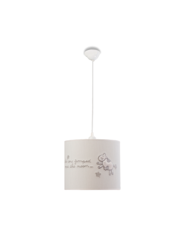 Lustre bébé en coton blanc en linge