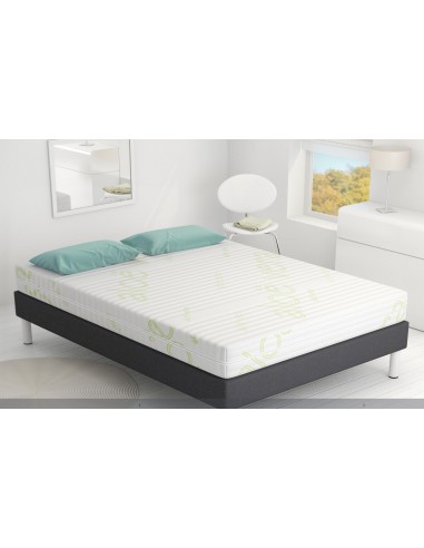 Matelas Vasco Memory Gel 14 cm mousse HR + 6 cm Memory Gel ou a consommer sur place