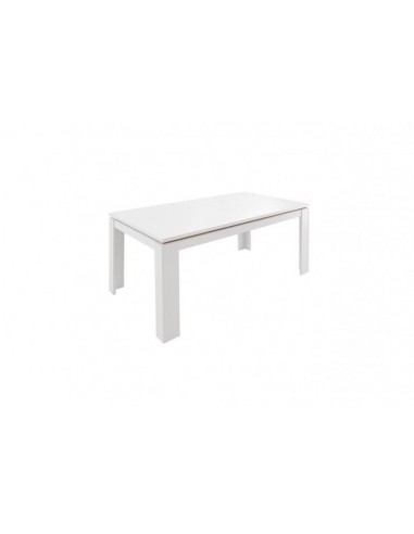 Table extensible en aggloméré et MDF Selina Blanc / Naturel, L160-240xl90xH76 cm meilleur choix