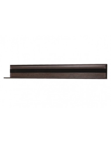 Etagère palette suspendue Porti 35 Chêne Choco, l160xA25xH23 cm JUSQU'A -70%! 