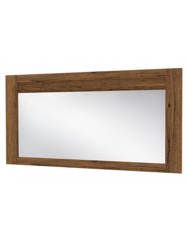 Grand miroir décoratif Velvet 80 Chêne Rustique, l139xH70 cm une grave pollution 