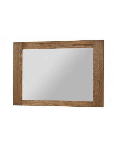 Miroir décoratif avec cadre en placage de Chêne Rustique Velvet 81 Small, l105xH70 cm pas cher