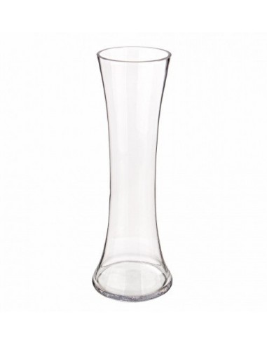 Vase décoratif en verre transparent en forme de Venise, Ø13,5xH40 cm prix pour 