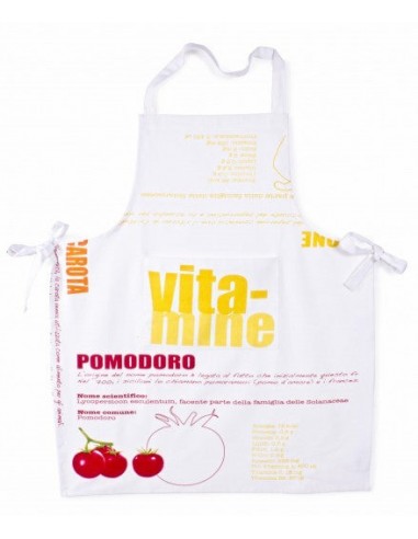 Tablier Vitasana en coton multicolore, l45xH145 cm En savoir plus