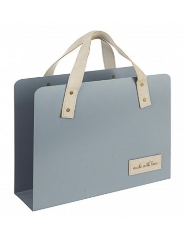 Support pour magazines métal Urban Chic Gris, l35xA10xH38 cm 50-70% off 