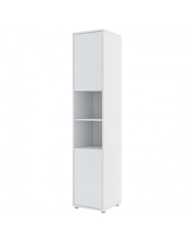 Armoire haute à 2 portes, BC08, Blanc Mat, L45xl46xH217 cm Comparez plus de prix